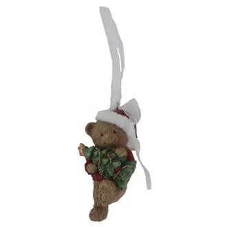 Weihnachtsdekoration zum Aufhängen von Teddybären X7381