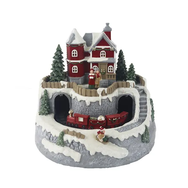 Weihnachtsdekoration mit LED-Beleuchtung, Musik X7408