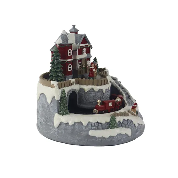 Weihnachtsdekoration mit LED-Beleuchtung, Musik X7408