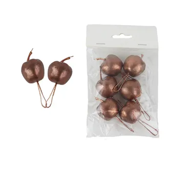 Äpfel auf Draht, 6 Stück X7524-30