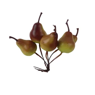 Deko Birne, 6 Stück X7534