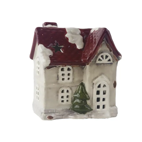 Haus mit LED Dekoration X7547