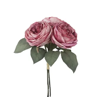 Strauß künstlicher getrockneter Rosen X7631-06