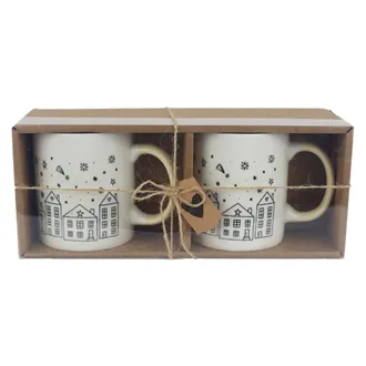 Porzellanbecher, 2 Stück X7635/ S2