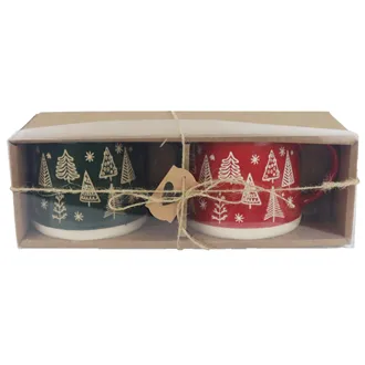 Keramikbecher, 2 Stück X7649