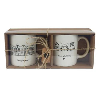 Porzellanbecher, 2 Stück X7660