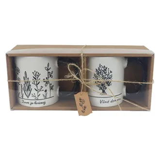 Keramikbecher, 2 Stück X7661