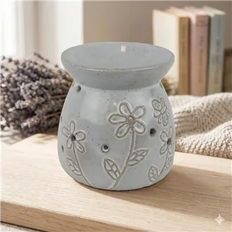 Duftlampe mit Blumen X7665