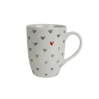 Tasse mit Herzen X8126