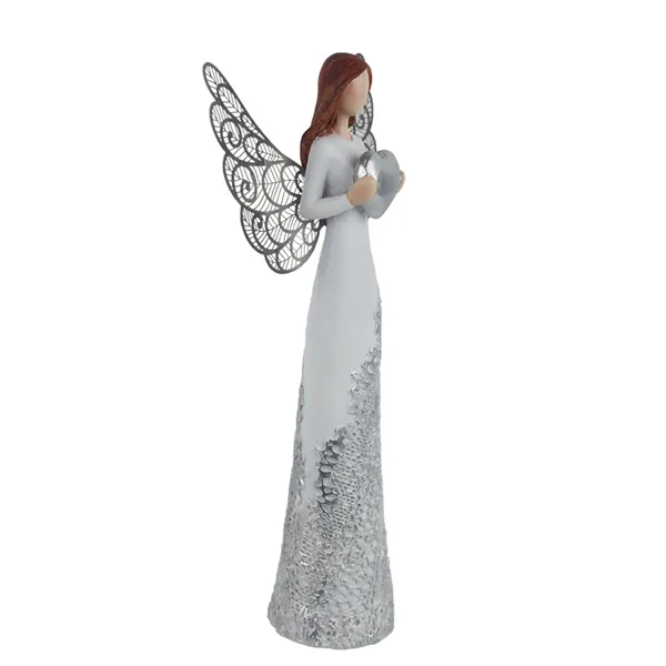 Engel-Deko mit Herz X8179/1