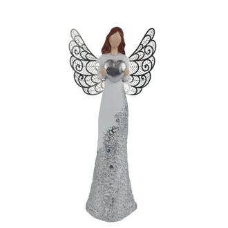 Engel-Deko mit Herz X8179/4