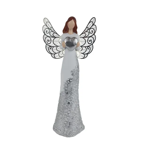 Engel-Deko mit Herz X8179/4