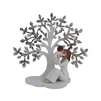 Lebensbaum – Mutter umarmt Kind X8188