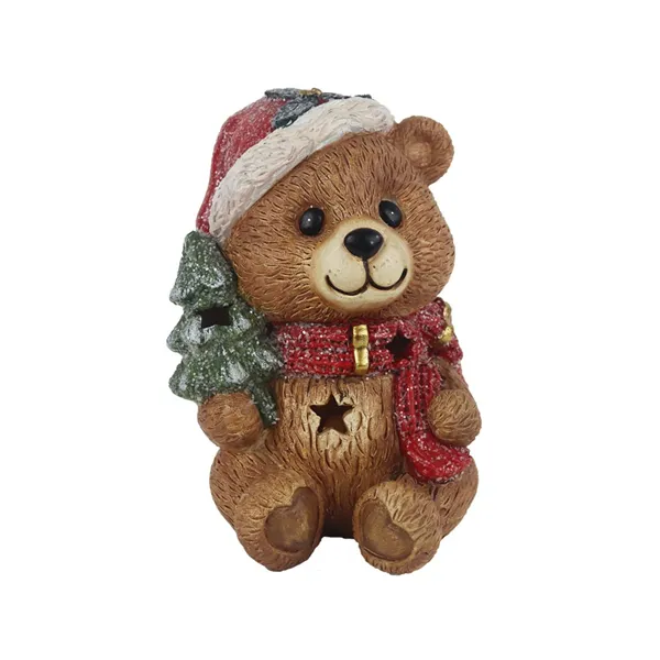Deko-Bär mit LED-Beleuchtung X8521