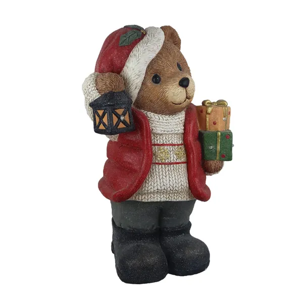 Deko-Bär mit LED-Beleuchtung X8524