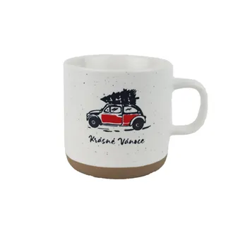 Porzellanbecher Auto X8691