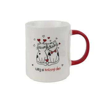 Porzellanbecher Katzen X8706