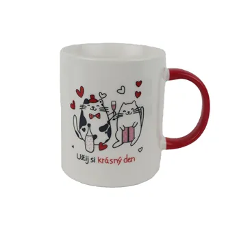 Porzellanbecher Katzen X8707