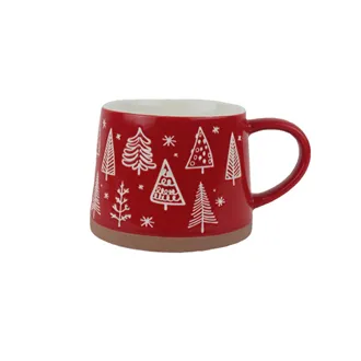 Weihnachts-Porzellanbecher X8716-08