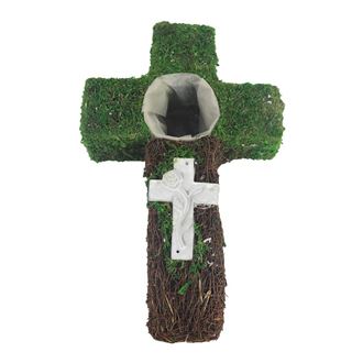 Dekoration zum Pflanzen - Kreuz P1460 