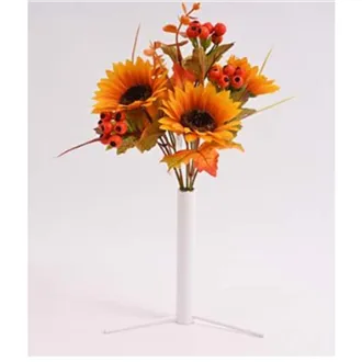 Sonnenblumenstrauß, Beeren 30 CM, orange 371359