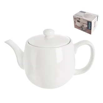 Teekanne aus Porzellan +  Edelstahlfilter MONA 0,74 l