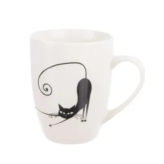 Porzellantasse Katze 370 ml O0573